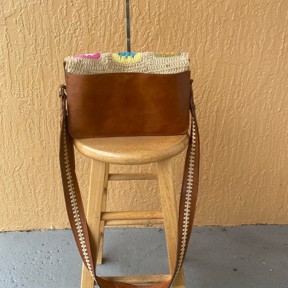 Patricia Nash Multicolor Crochet granny square Bag - Picture 3 of 6